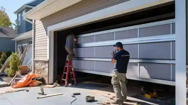 emergency garage door repair in Elgin