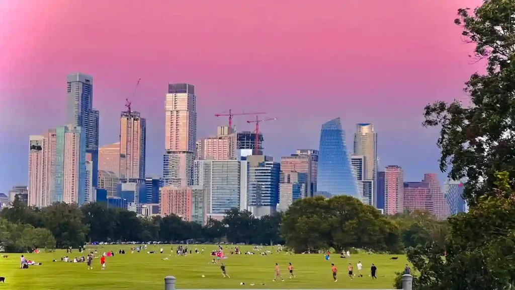 zilker park, tx